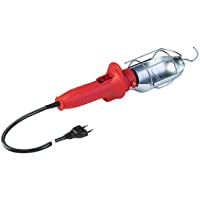 Poly Pool PP0049 Lámpara portátil de Trabajo para Uso en Garaje- Cantina- Taller- Obras con Interruptor y 5 m de Cable